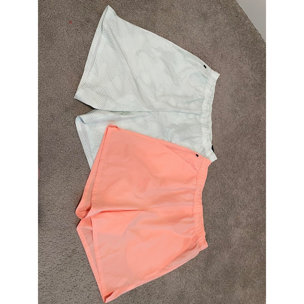 NWT 2 DSG Mens Agility 6/8" Woven Shorts Athletic Running Training Mint Orange S
